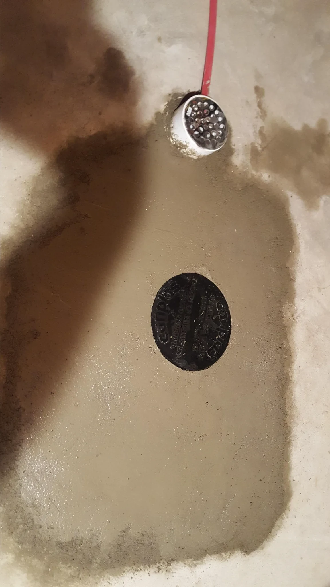 Basement floor drain