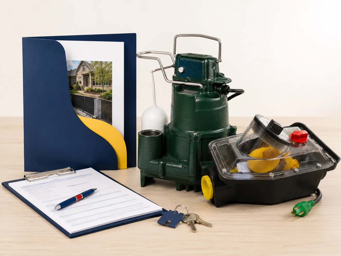 Plumbing accessories and home equipment setup