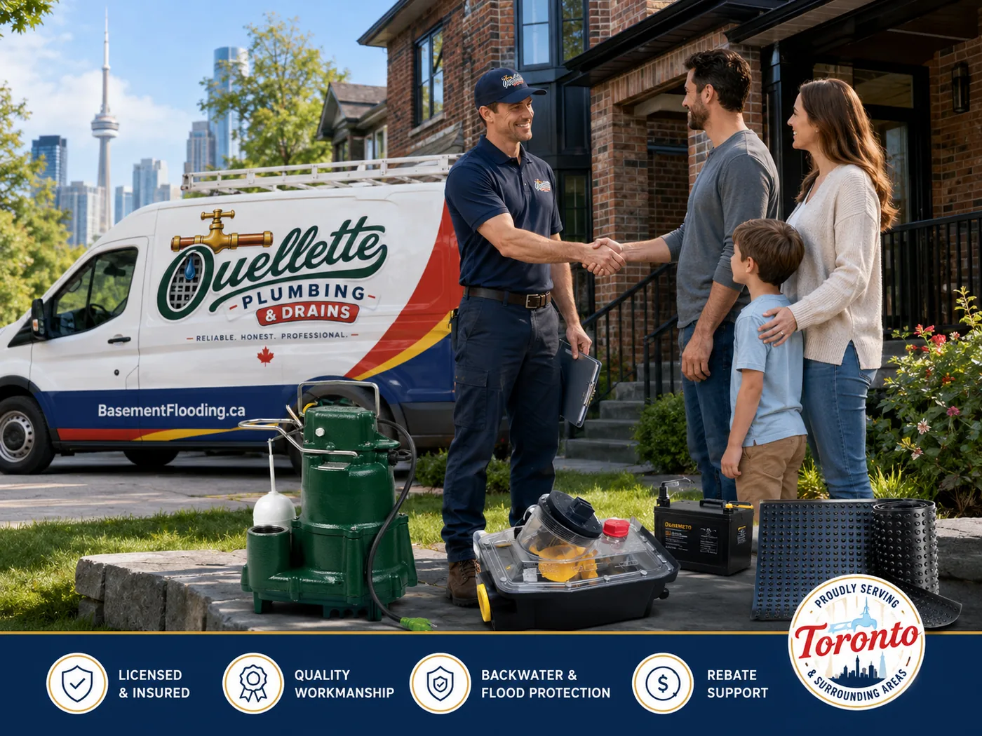 Friendly local plumbing service in Toronto