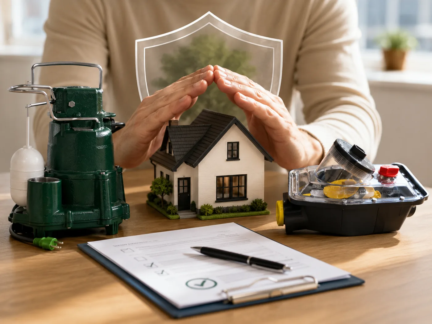 Home safety and maintenance setup
