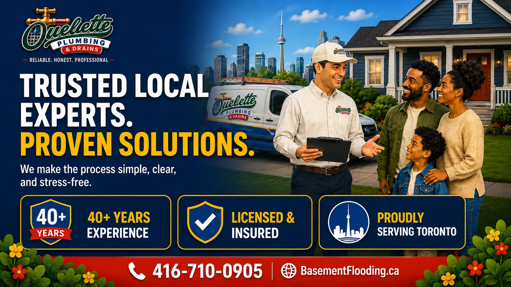 Ouellette Plumbing service for Toronto homes