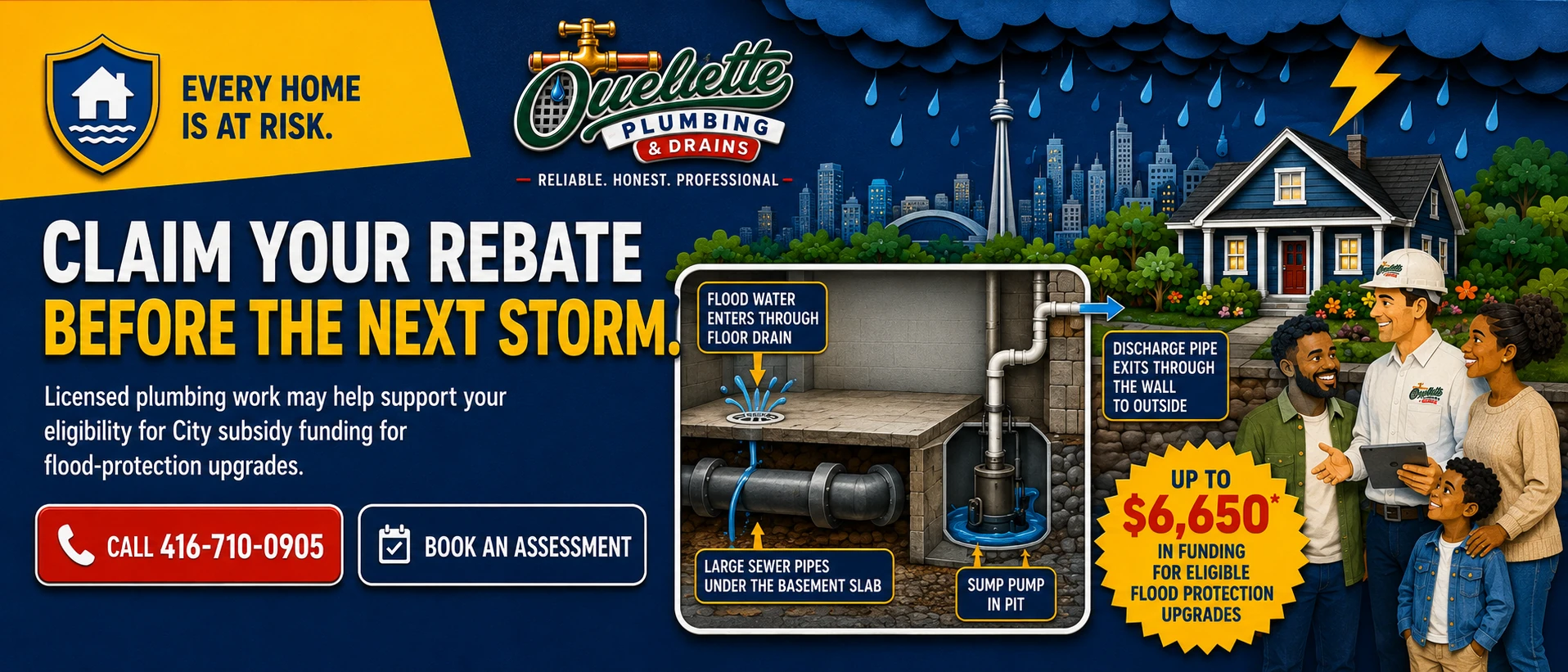 Ouellette Plumbing service for Toronto homes